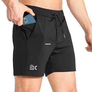 BROKIG Mens Lightweight Gym shorts